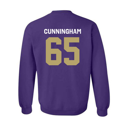 JMU - NCAA Football : Parker Cunningham - Classic Shersey Crewneck Sweatshirt-1