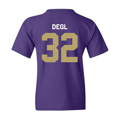 JMU - NCAA Women's Lacrosse : Joey Degl - Classic Shersey Youth T-Shirt-1