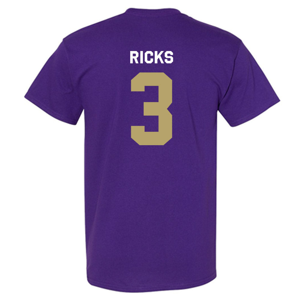 JMU - NCAA Men's Basketball : Eddie Ricks - Classic Shersey T-Shirt-1