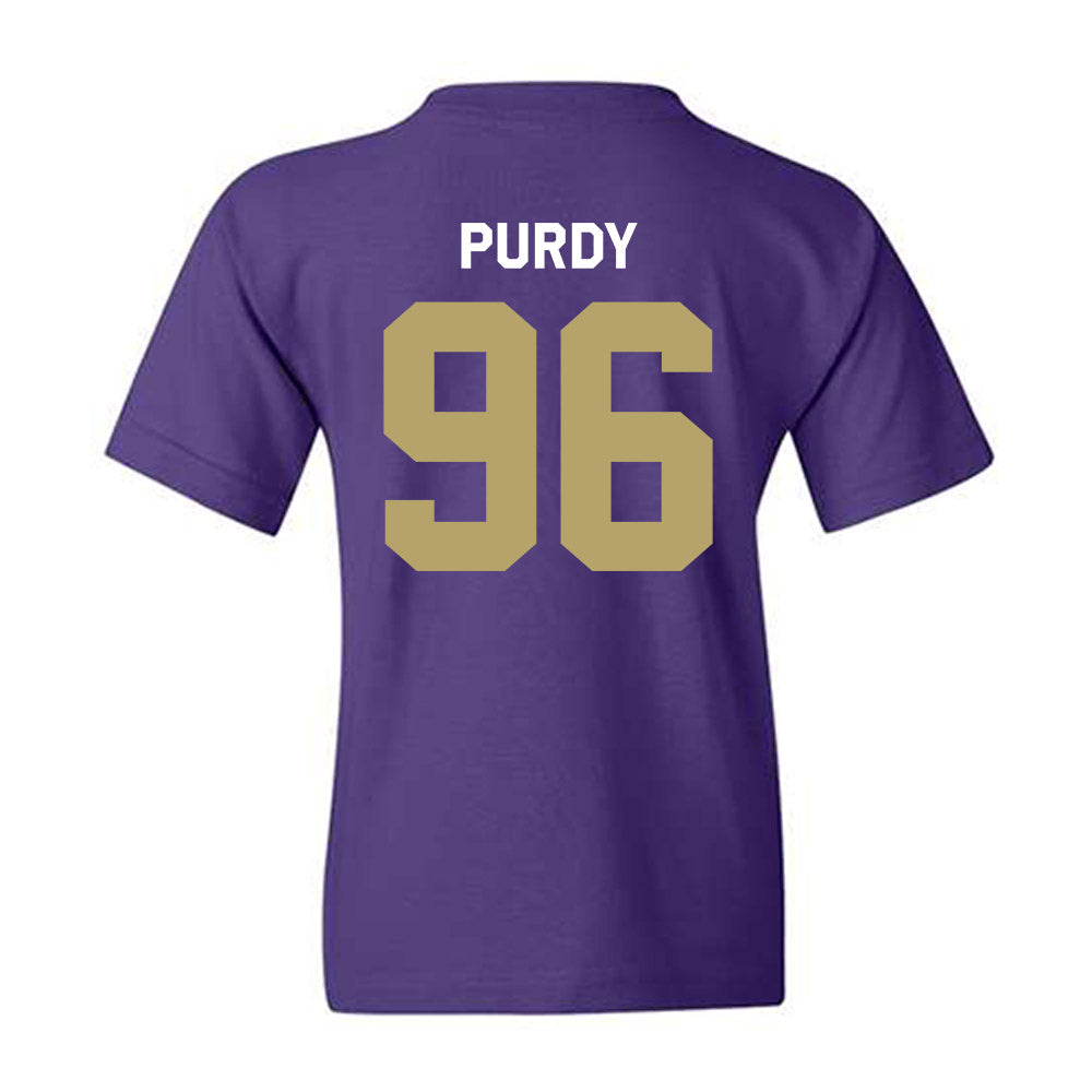 JMU - NCAA Football : Cole Purdy - Classic Shersey Youth T-Shirt-1