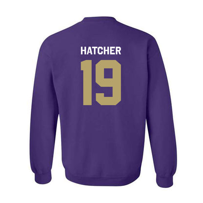 JMU - NCAA Softball : E.G. Hatcher - Classic Shersey Crewneck Sweatshirt-1