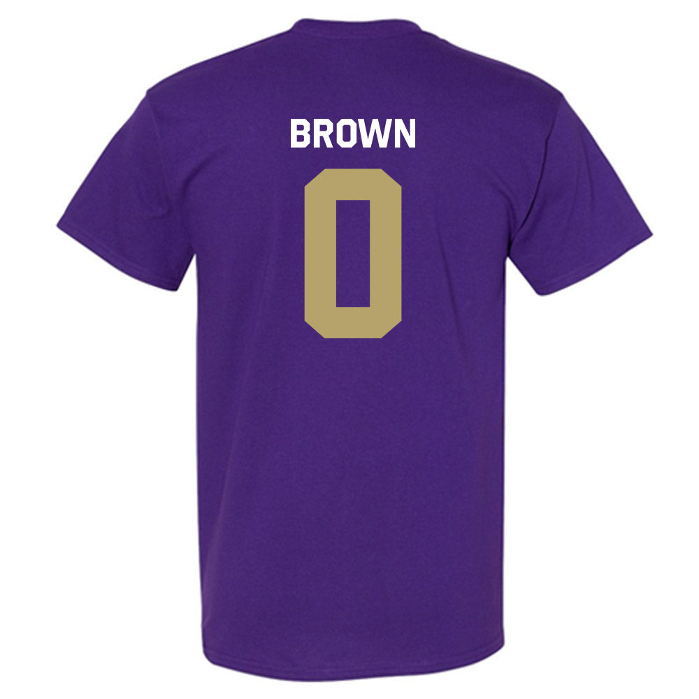 JMU - NCAA Men's Basketball : Christian Brown - Classic Shersey T-Shirt-1