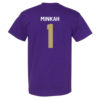 JMU - NCAA Football : Damier Minkah - Classic Shersey T-Shirt-1