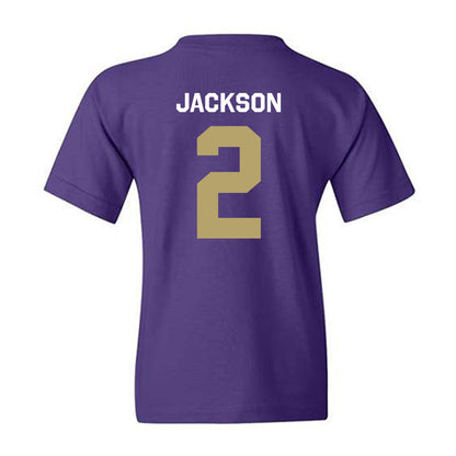 JMU - NCAA Football : Nakian Jackson - Classic Shersey Youth T-Shirt-1