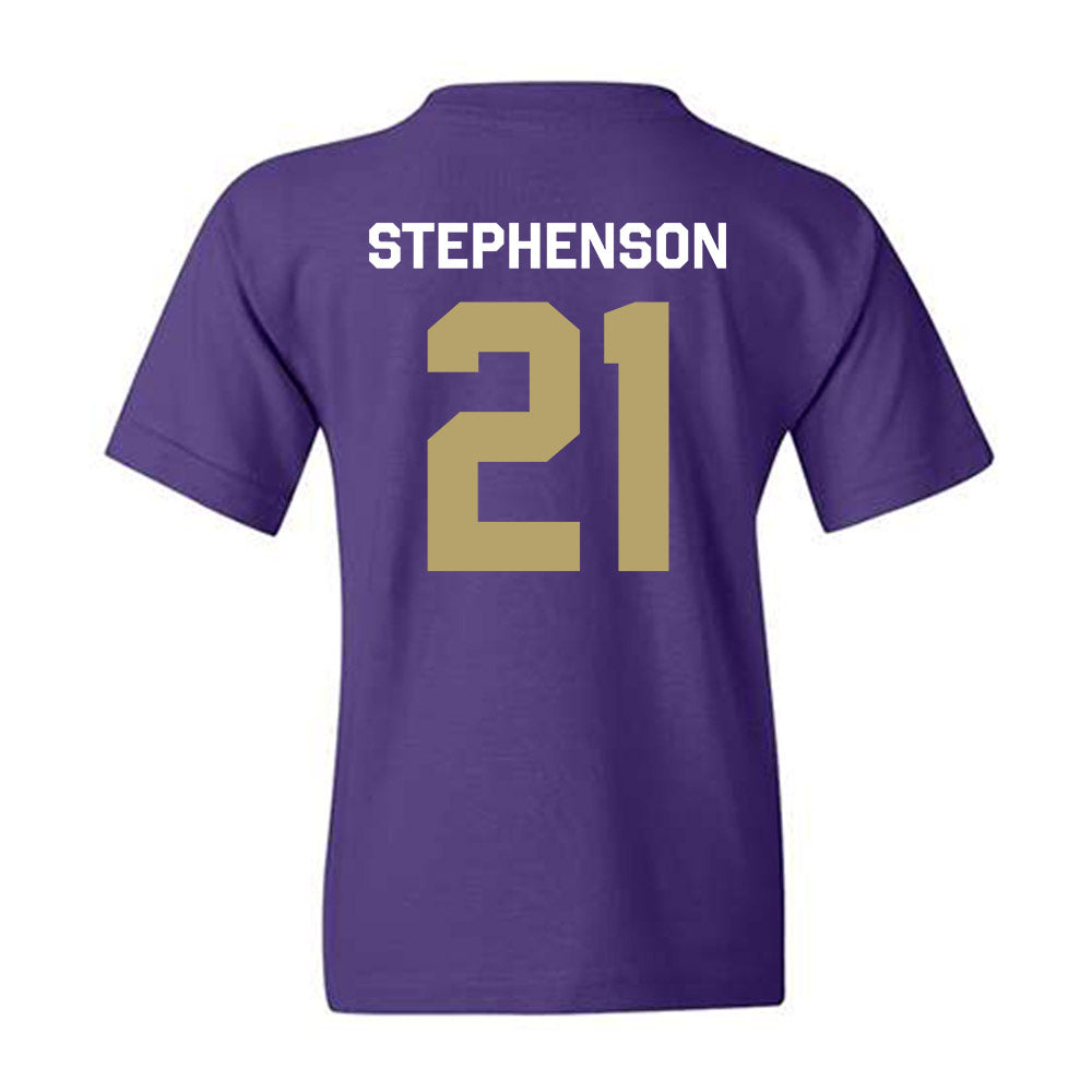 JMU - NCAA Women's Basketball : Zakiya Stephenson - Classic Shersey Youth T-Shirt-1