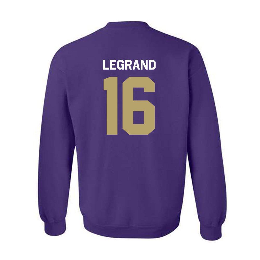 JMU - NCAA Softball : Emily LeGrand - Classic Shersey Crewneck Sweatshirt-1