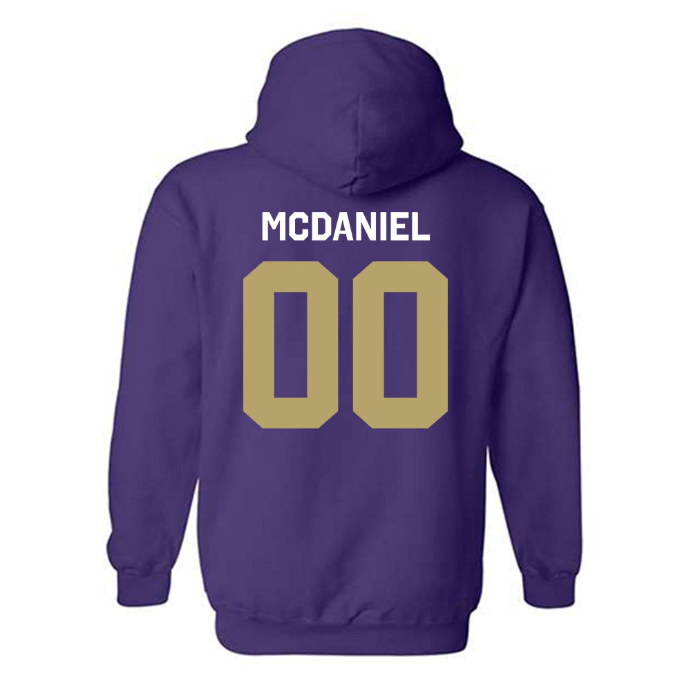 JMU - NCAA Women's Basketball : Peyton McDaniel - Classic Shersey Hooded Sweatshirt-1