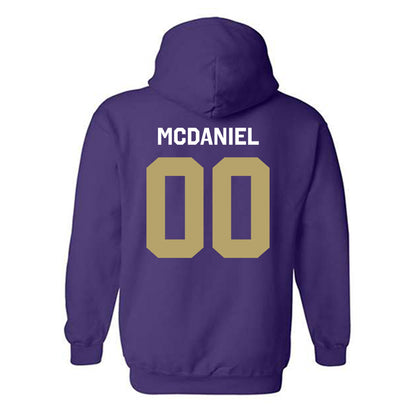 JMU - NCAA Women's Basketball : Peyton McDaniel - Classic Shersey Hooded Sweatshirt-1