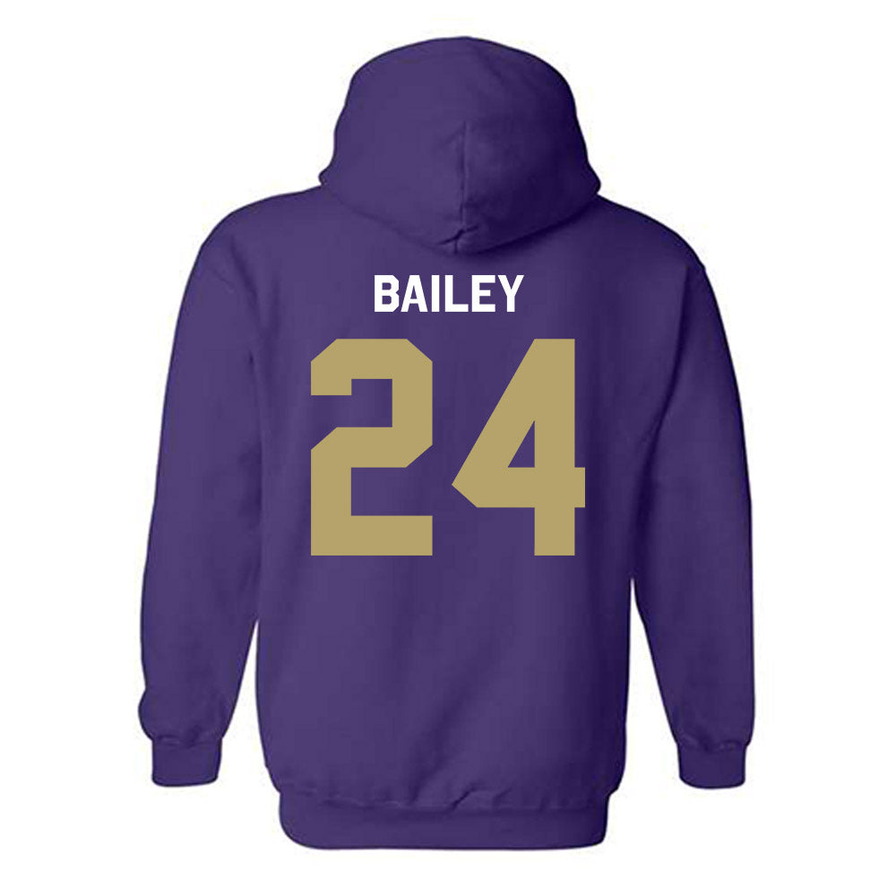 JMU - NCAA Softball : Braelyn Bailey - Classic Shersey Hooded Sweatshirt-1