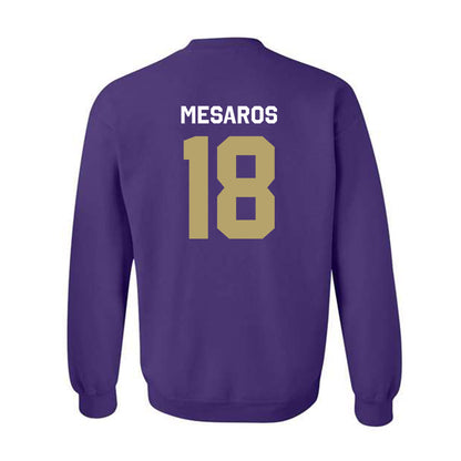 JMU - NCAA Softball : Morgan Mesaros - Classic Shersey Crewneck Sweatshirt-1