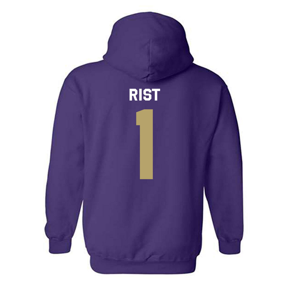 JMU - NCAA Women's Soccer : Kennedy Rist - Classic Shersey Hooded Sweatshirt-1