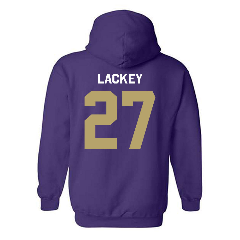 JMU - NCAA Women's Soccer : Ginny Lackey - Classic Shersey Hooded Sweatshirt-1