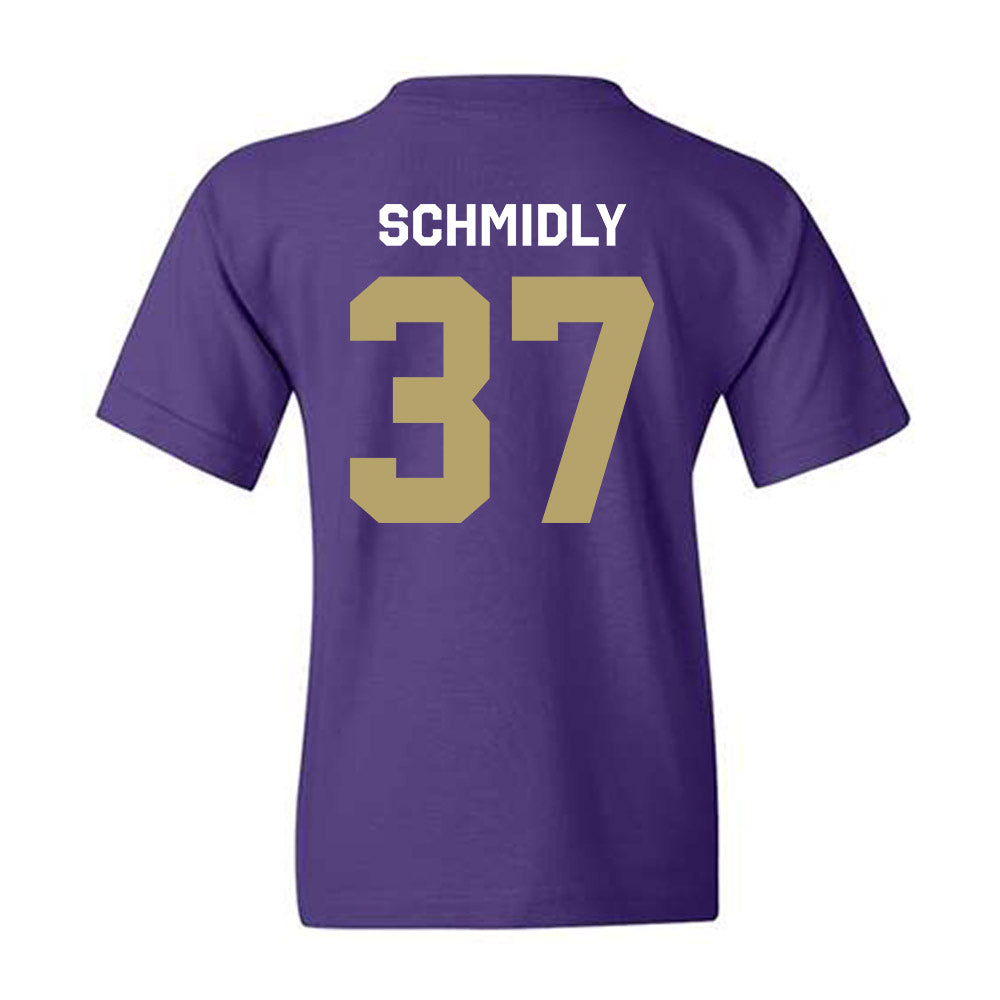 JMU - NCAA Baseball : Ike Schmidly - Classic Shersey Youth T-Shirt-1