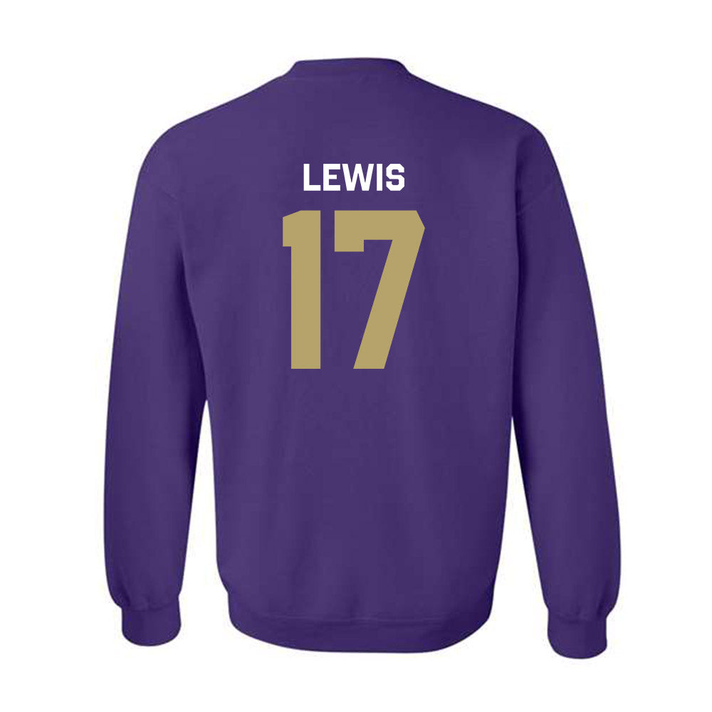 JMU - NCAA Softball : Kendra Lewis - Classic Shersey Crewneck Sweatshirt-1