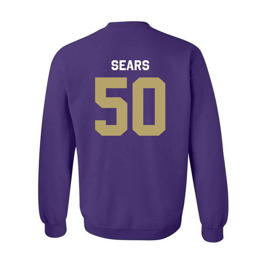 JMU - NCAA Football : Jesse Sears - Classic Shersey Crewneck Sweatshirt-1
