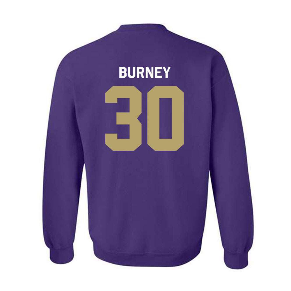 JMU - NCAA Football : Trace Burney - Classic Shersey Crewneck Sweatshirt-1