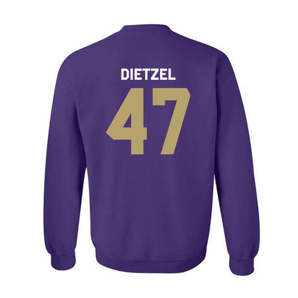 JMU - NCAA Football : Mitchell Dietzel - Classic Shersey Crewneck Sweatshirt-1
