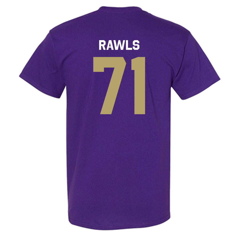 JMU - NCAA Football : Deacon Rawls - Classic Shersey T-Shirt-1