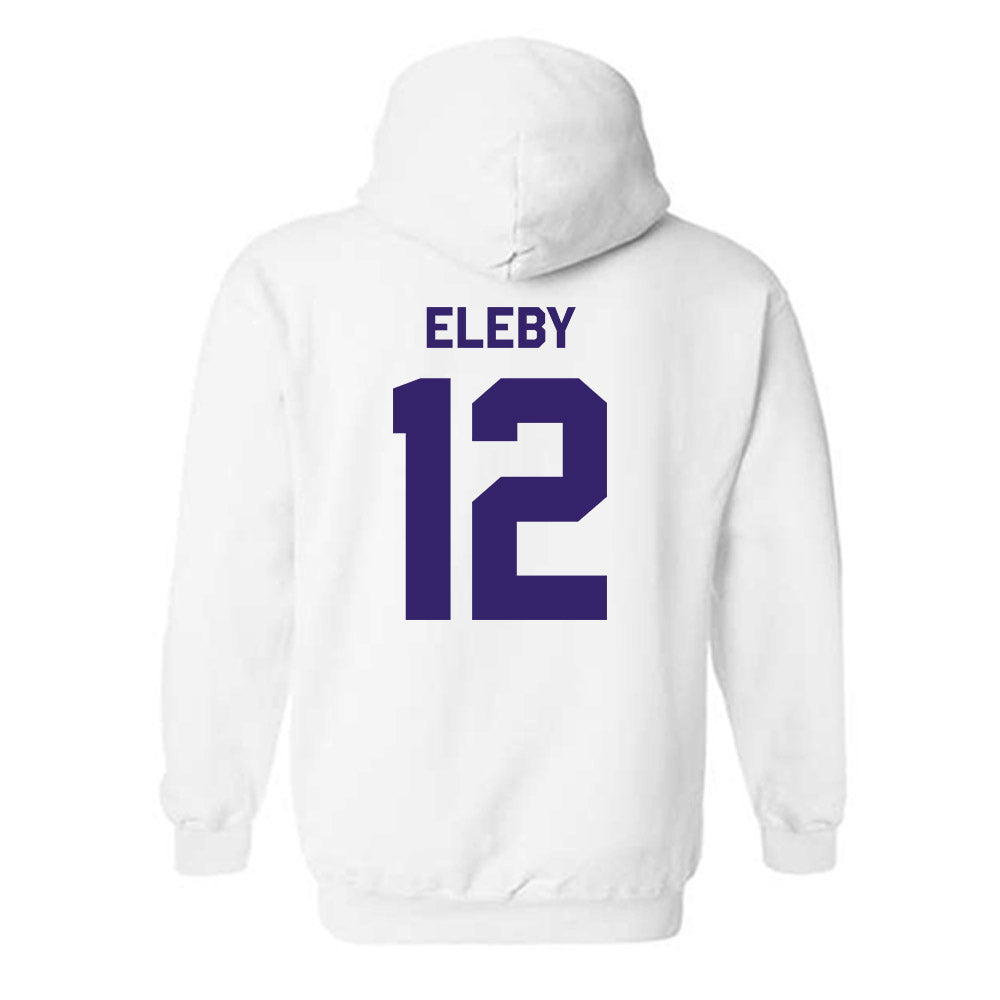 JMU - NCAA Women's Basketball : Jemma Eleby - Classic Shersey Hooded Sweatshirt-1