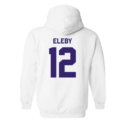 JMU - NCAA Women's Basketball : Jemma Eleby - Classic Shersey Hooded Sweatshirt-1