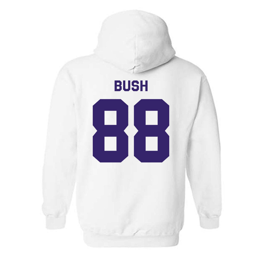 JMU - NCAA Football : Kells Bush - Classic Shersey Hooded Sweatshirt-1