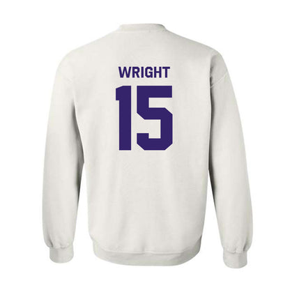 JMU - NCAA Football : Kyi Wright - Classic Shersey Crewneck Sweatshirt-1