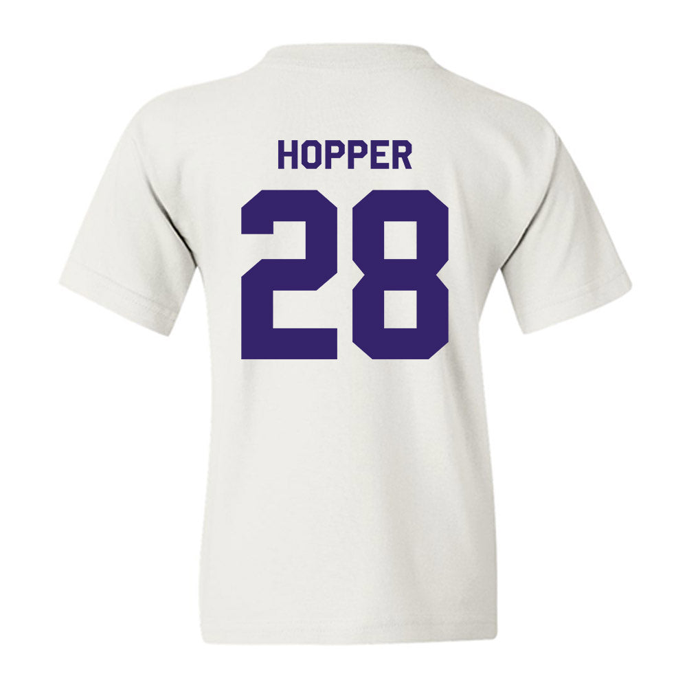 JMU - NCAA Football : Tyjai Hopper - Classic Shersey Youth T-Shirt-1