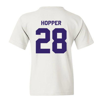JMU - NCAA Football : Tyjai Hopper - Classic Shersey Youth T-Shirt-1