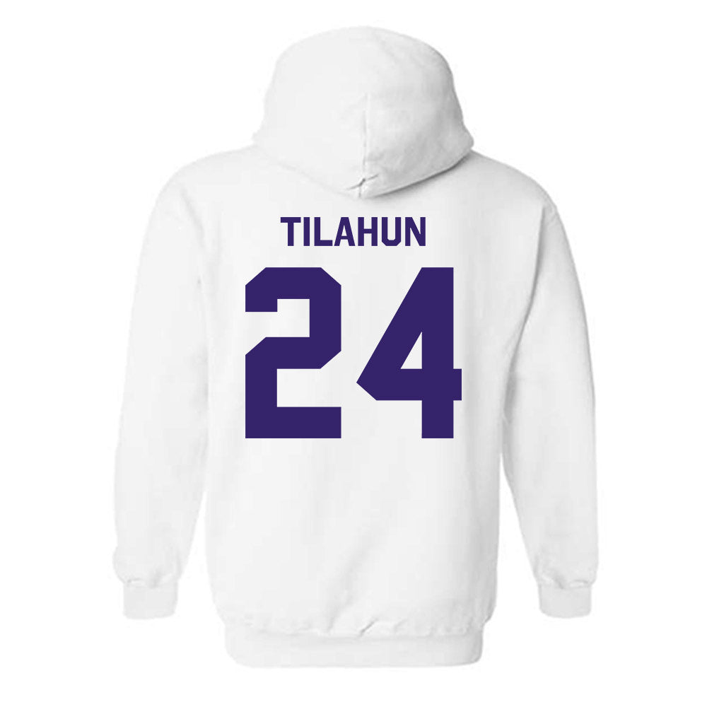 JMU - NCAA Men's Soccer : Henok Tilahun - Classic Shersey Hooded Sweatshirt-1