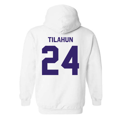 JMU - NCAA Men's Soccer : Henok Tilahun - Classic Shersey Hooded Sweatshirt-1