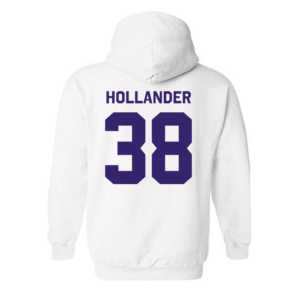 JMU - NCAA Football : Stephen Hollander - Classic Shersey Hooded Sweatshirt-1