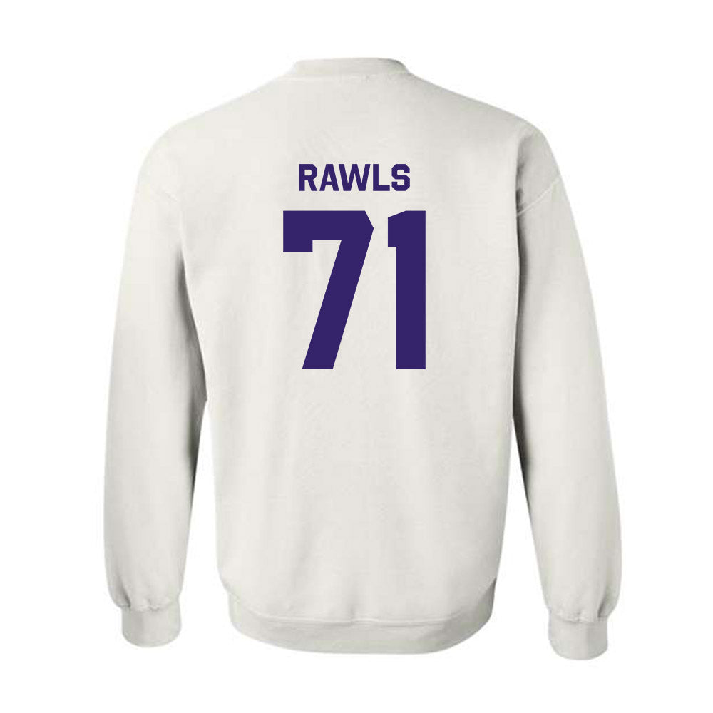 JMU - NCAA Football : Deacon Rawls - Classic Shersey Crewneck Sweatshirt-1