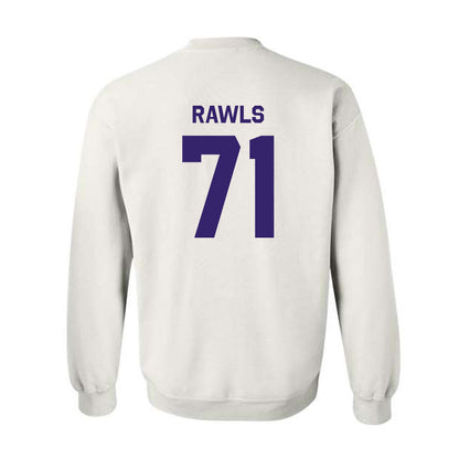 JMU - NCAA Football : Deacon Rawls - Classic Shersey Crewneck Sweatshirt-1