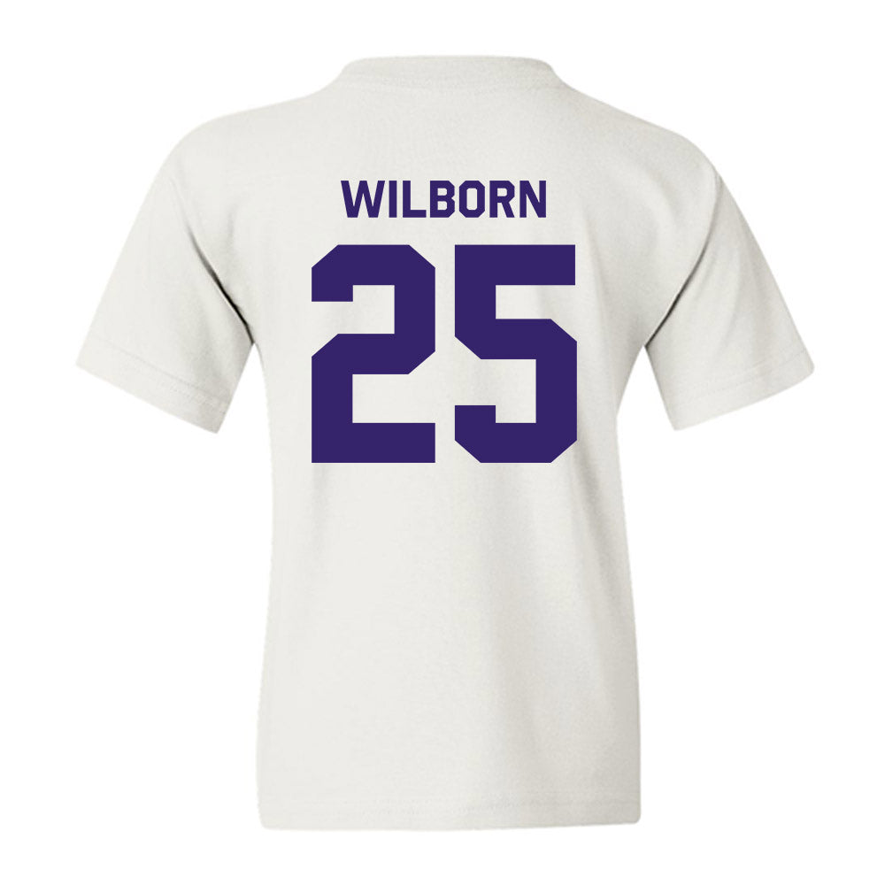 JMU - NCAA Men's Basketball : Eli Wilborn - Classic Shersey Youth T-Shirt-1
