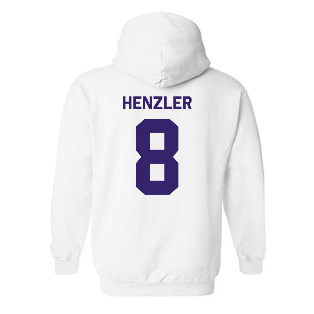 JMU - NCAA Softball : Bella Henzler - Classic Shersey Hooded Sweatshirt-1