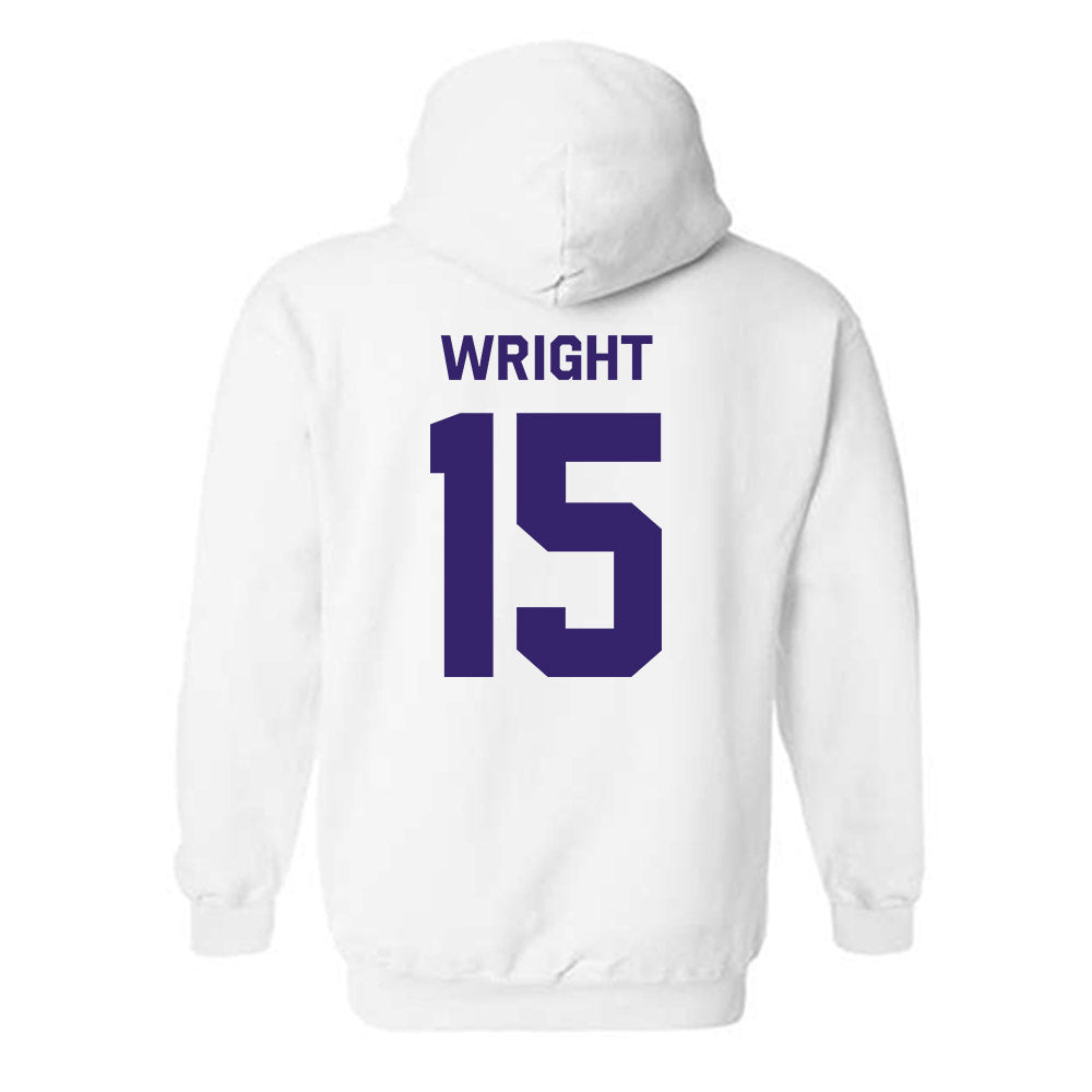 JMU - NCAA Football : Kyi Wright - Classic Shersey Hooded Sweatshirt-1
