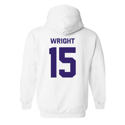 JMU - NCAA Football : Kyi Wright - Classic Shersey Hooded Sweatshirt-1