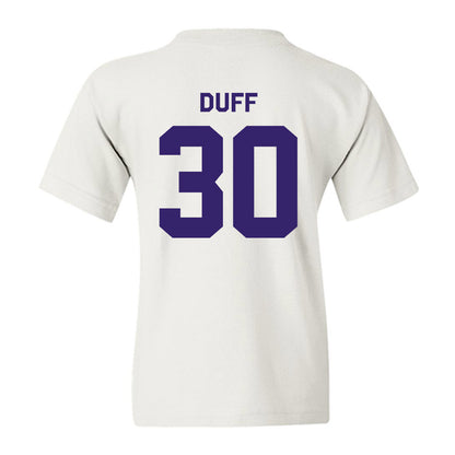 JMU - NCAA Baseball : Lane Duff - Classic Shersey Youth T-Shirt-1