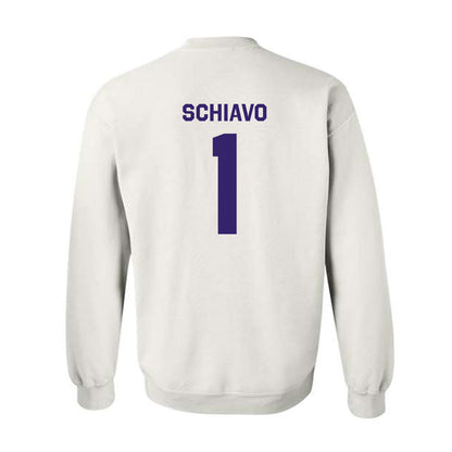 JMU - NCAA Women's Lacrosse : Jolie Schiavo - Classic Shersey Crewneck Sweatshirt-1