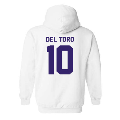 JMU - NCAA Women's Soccer : Olivia Del Toro - Classic Shersey Hooded Sweatshirt-1