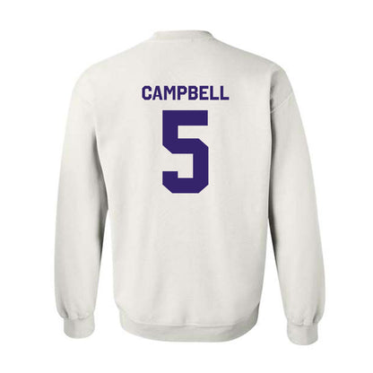 JMU - NCAA Baseball : Wyatt Campbell - Classic Shersey Crewneck Sweatshirt-1