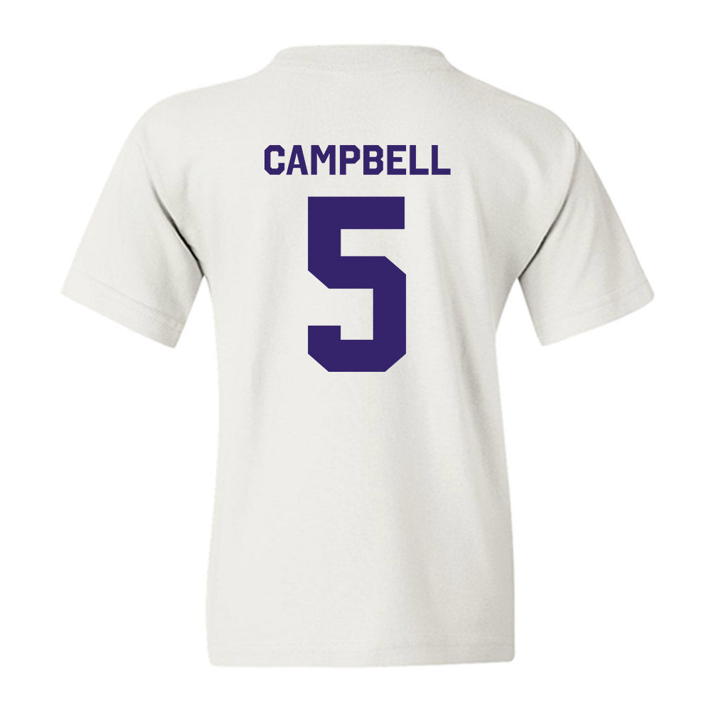 JMU - NCAA Baseball : Wyatt Campbell - Classic Shersey Youth T-Shirt-1