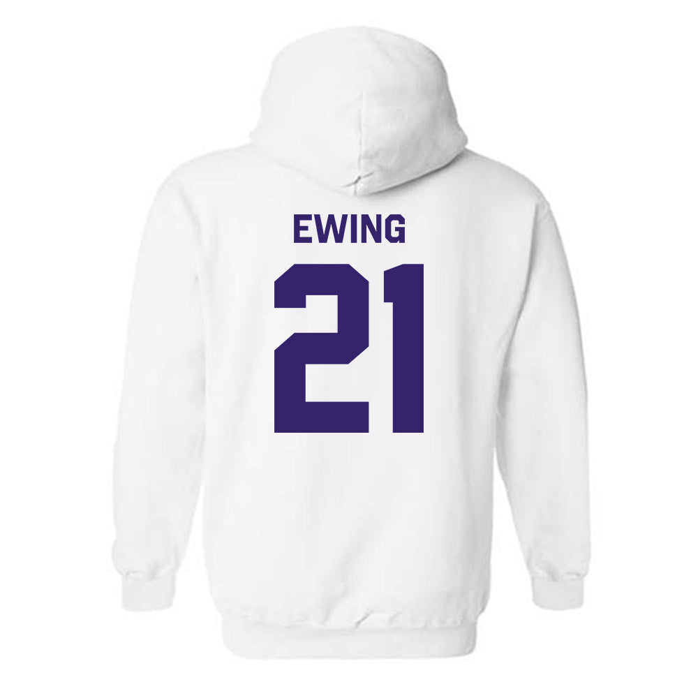 JMU - NCAA Women's Lacrosse : Caroline Ewing - Classic Shersey Hooded Sweatshirt-1