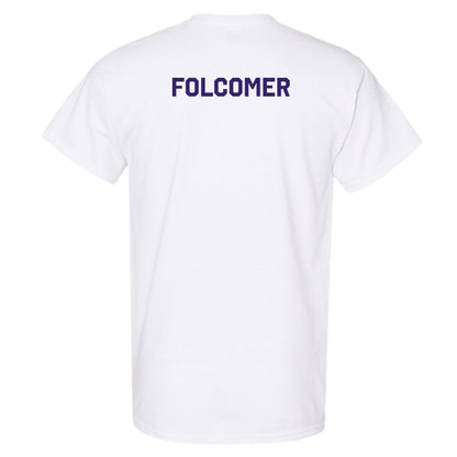 JMU - NCAA Women's Swimming & Diving : Tiffany Folcomer - Classic Shersey T-Shirt-1
