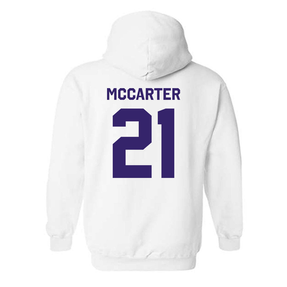 JMU - NCAA Football : Jackson McCarter - Classic Shersey Hooded Sweatshirt-1
