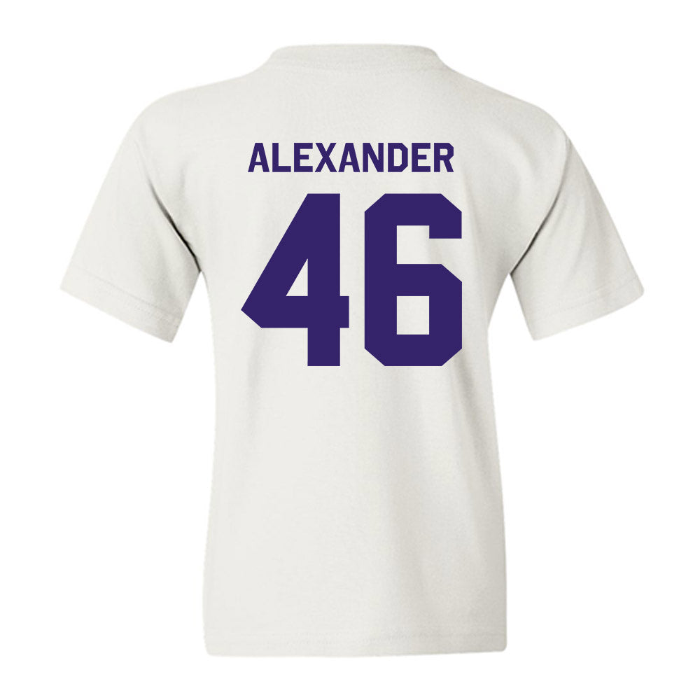 JMU - NCAA Baseball : Luke Alexander - Classic Shersey Youth T-Shirt-1
