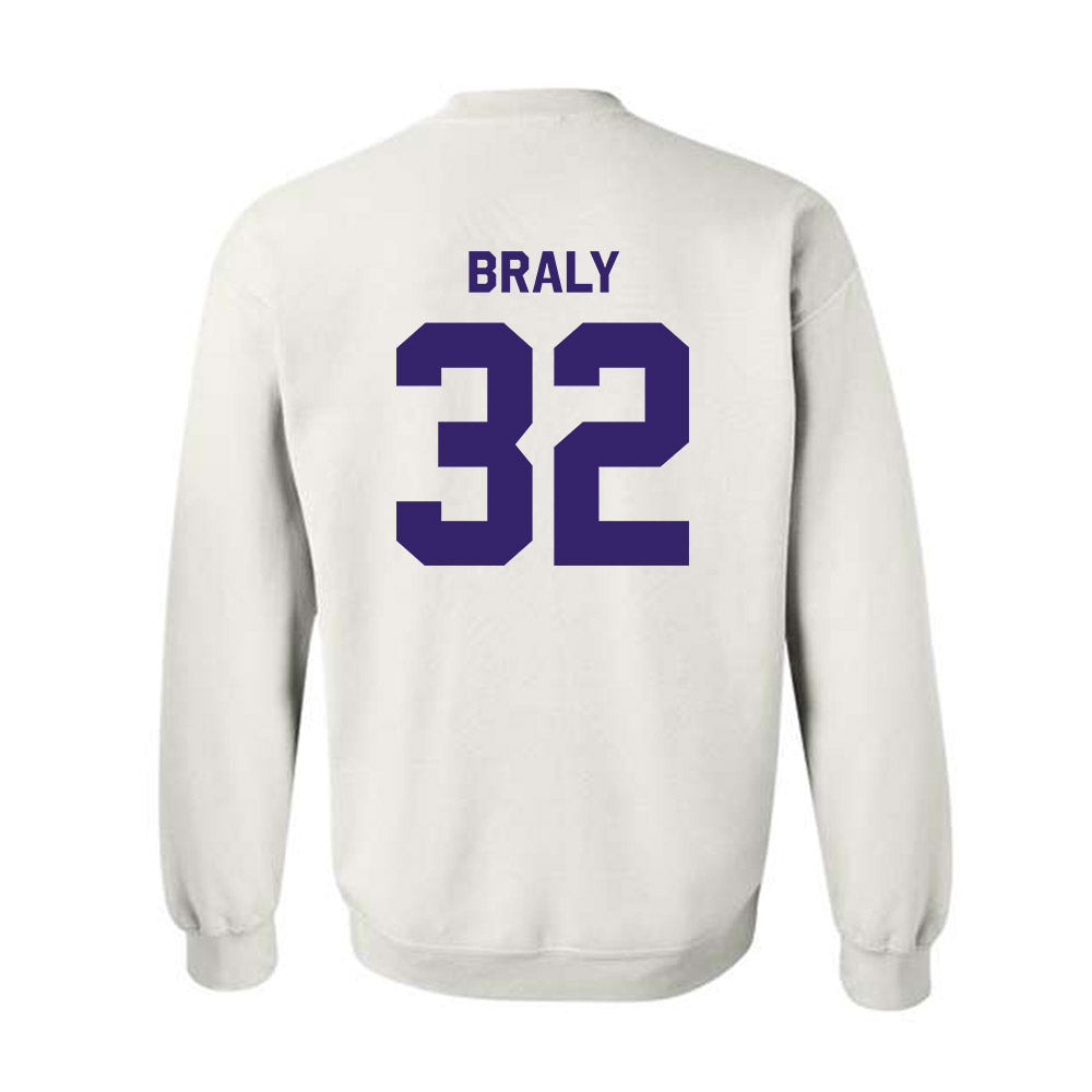 JMU - NCAA Softball : Allie Braly - Classic Shersey Crewneck Sweatshirt-1