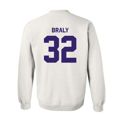 JMU - NCAA Softball : Allie Braly - Classic Shersey Crewneck Sweatshirt-1