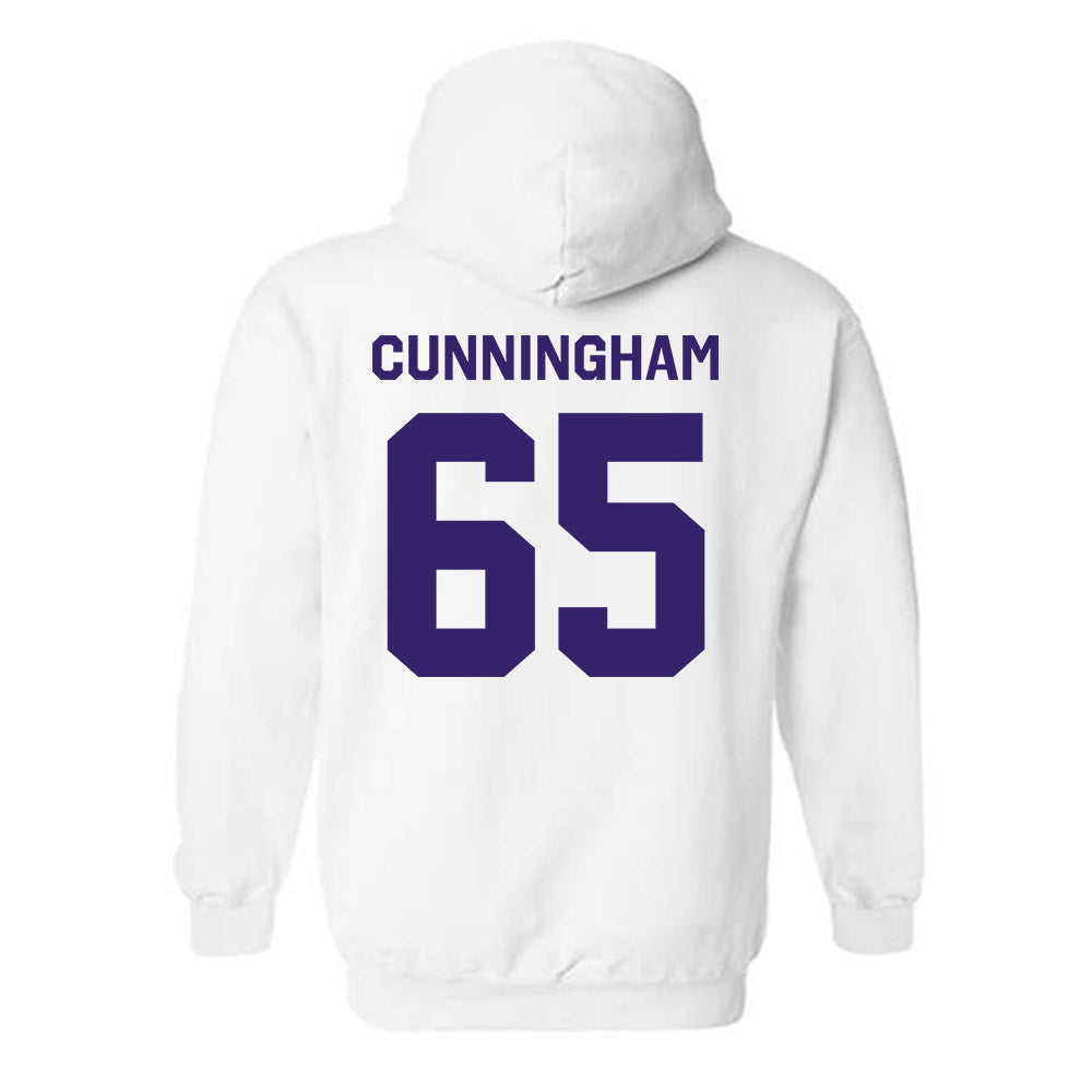 JMU - NCAA Football : Parker Cunningham - Classic Shersey Hooded Sweatshirt-1