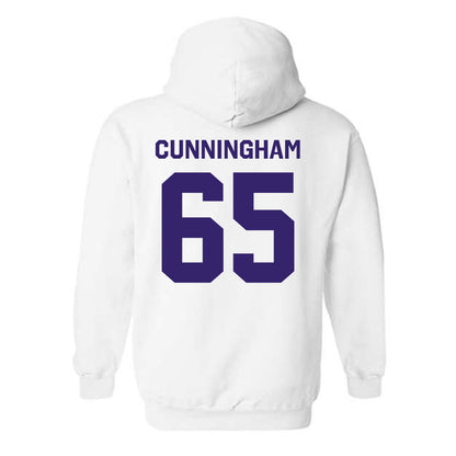 JMU - NCAA Football : Parker Cunningham - Classic Shersey Hooded Sweatshirt-1